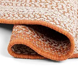 Rond vloerkleed - Indoor/Outdoor Angus (rood)