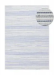 Vloerkleden voor binnen en buiten - utomhusmatta - Arcata (blauw)