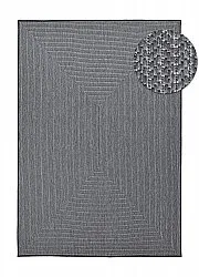 Vloerkleden voor binnen en buiten - utomhusmatta - Arlo (zwart)