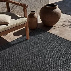 Vloerkleden voor binnen en buiten - utomhusmatta - Arlo (zwart)