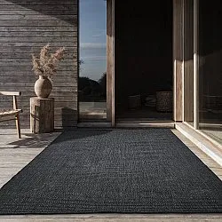 Vloerkleden voor binnen en buiten - utomhusmatta - Arlo (zwart)