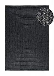 Vloerkleden voor binnen en buiten - utomhusmatta - Arlo (zwart)