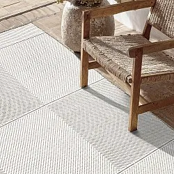 Vloerkleden voor binnen en buiten - utomhusmatta - Ava (beige)