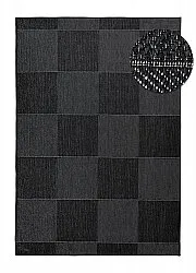 Vloerkleden voor binnen en buiten - utomhusmatta - Ava (zwart)