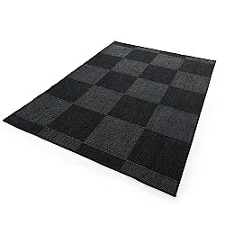 Vloerkleden voor binnen en buiten - utomhusmatta - Ava (zwart)