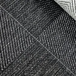 Vloerkleden voor binnen en buiten - utomhusmatta - Ava (zwart)