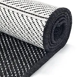 Vloerkleden voor binnen en buiten - utomhusmatta - Ava (zwart)