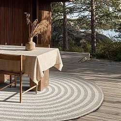 Ovaal tapijt - Indoor/outdoor Leander (beige)