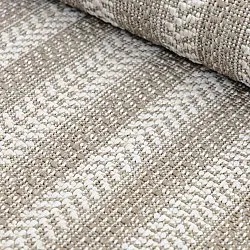 Ovaal tapijt - Indoor/outdoor Leander (beige)