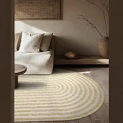 Ovaal tapijt - Indoor/outdoor Leander (natuur)