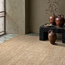 Vloerkleden voor binnen en buiten - Milford Recycled PET (beige)