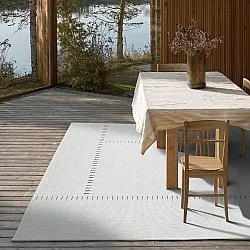 Vloerkleden voor binnen en buiten - utomhusmatta - Rhea (wit)