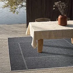 Vloerkleden voor binnen en buiten - utomhusmatta - Rhea (wit)