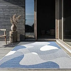 Vloerkleden voor binnen en buiten - utomhusmatta - Somerville (blauw)