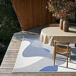 Vloerkleden voor binnen en buiten - utomhusmatta - Somerville (blauw)