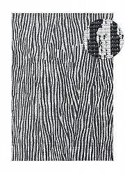 Vloerkleden voor binnen en buiten - utomhusmatta - Vaura (zwart/wit)