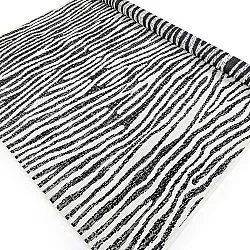 Vloerkleden voor binnen en buiten - utomhusmatta - Vaura (zwart/wit)