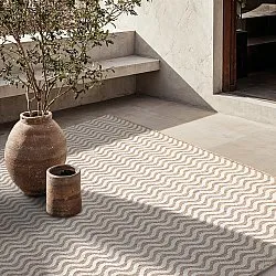 Vloerkleden voor binnen en buiten - Tracino (bruin)