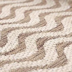 Vloerkleden voor binnen en buiten - Tracino (bruin)