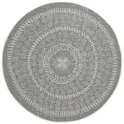 Ronde vloerkleden - Indoor/Outdoor Malcolm (grijs)