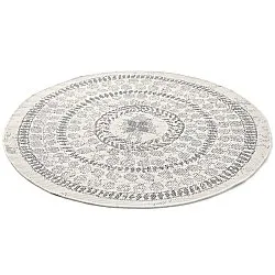 Ronde vloerkleden - Indoor/Outdoor Malcolm (grijs)