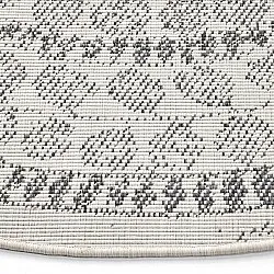 Ronde vloerkleden - Indoor/Outdoor Malcolm (grijs)