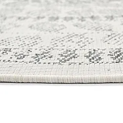 Ronde vloerkleden - Indoor/Outdoor Malcolm (grijs)