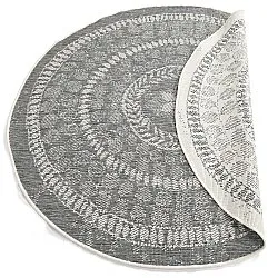 Ronde vloerkleden - Indoor/Outdoor Malcolm (grijs)