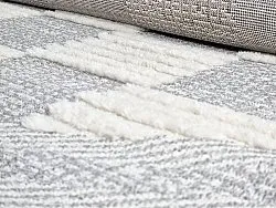 Ronde vloerkleden - Austin (grijs/offwhite)