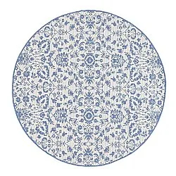 Rond vloerkleed - Brussels Ocean (blauw)