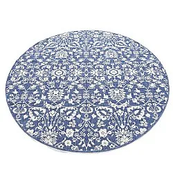 Rond vloerkleed - Brussels Ocean (blauw)