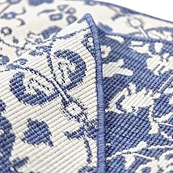Rond vloerkleed - Brussels Ocean (blauw)