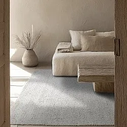 Vloerkleden voor binnen en buiten - Arco Wool Look (grijs/beige)