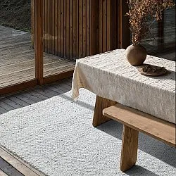 Vloerkleden voor binnen en buiten - Arco Wool Look (grijs/beige)