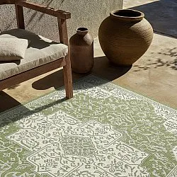 Vloerkleden voor binnen en buiten - Dhamar (groente)