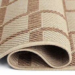 Vloerkleden voor binnen en buiten - Nicosia (bruin)