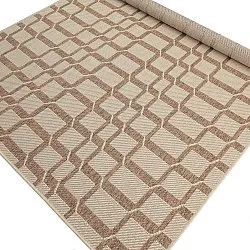 Vloerkleden voor binnen en buiten - Nicosia (bruin)