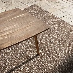 Vloerkleden voor binnen en buiten - Orta Wool Look (bruin)