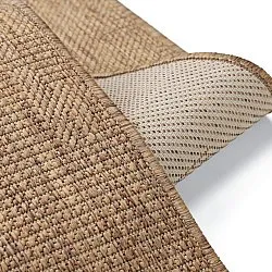 Vloerkleden voor binnen en buiten - Ragusa (bruin/crème)