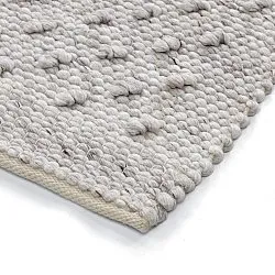 Vloerkleden voor binnen en buiten - Todi Wool Look (grijs/beige)