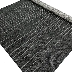 Vloerkleden voor binnen en buiten - Ragusa (zwart/crème)
