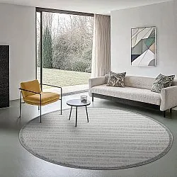 Ronde vloerkleden - Indoor/Outdoor Kendall (cream/grijs)