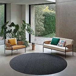 Rond vloerkleed - Monsanto (antraciet)
