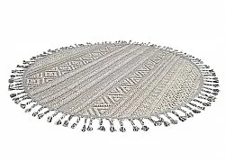 Ronde vloerkleden - Indoor/Outdoor Athena (grijs)