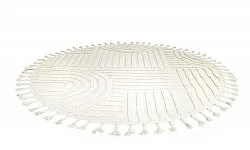 Ronde vloerkleden - Campbell (offwhite)