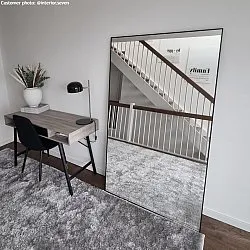 Hoogpolig vloerkleed - Cosy (zilver)