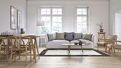 Wilton - Cerasia (zwart/wit/goud)