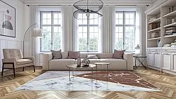 Wilton - Savino (grijs/wit/bruin)