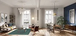 Wilton - Favone (blauw/groen)