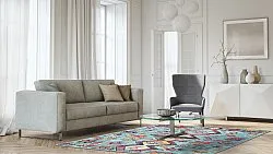 Wilton - Misare (blauw/multi)